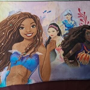 2pc Set Of Disney Little Mermaid Standard Size Pillowcases.
